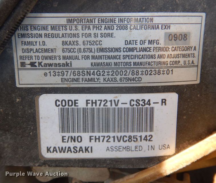 image for item MU9763 John Deere X500  lawn mower