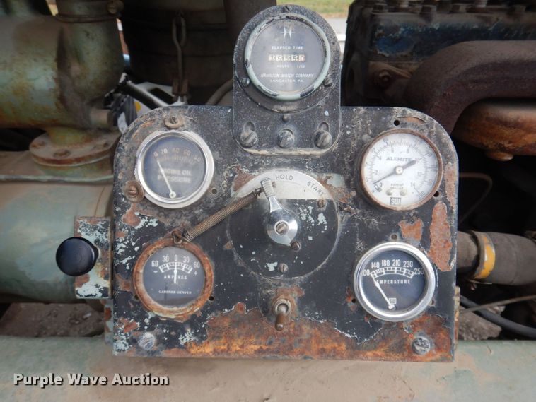 image for item MU9764 1967 Gardner Denver  air compressor