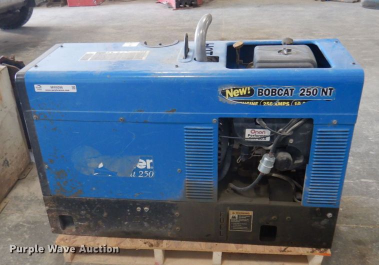 image for item MW9296 Miller Bobcat 250 NT  welder/generator