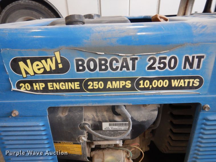 image for item MW9296 Miller Bobcat 250 NT  welder/generator