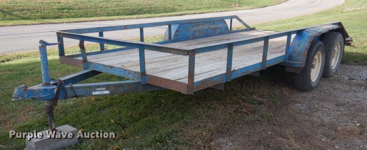image for item MW9306 1994 Shop built  utility trailer