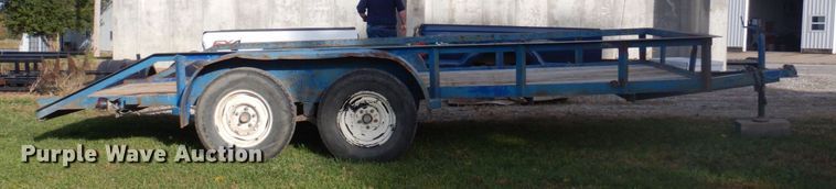 image for item MW9306 1994 Shop built  utility trailer