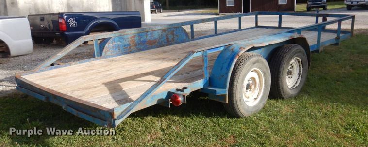 image for item MW9306 1994 Shop built  utility trailer