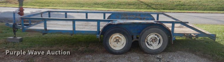 image for item MW9306 1994 Shop built  utility trailer