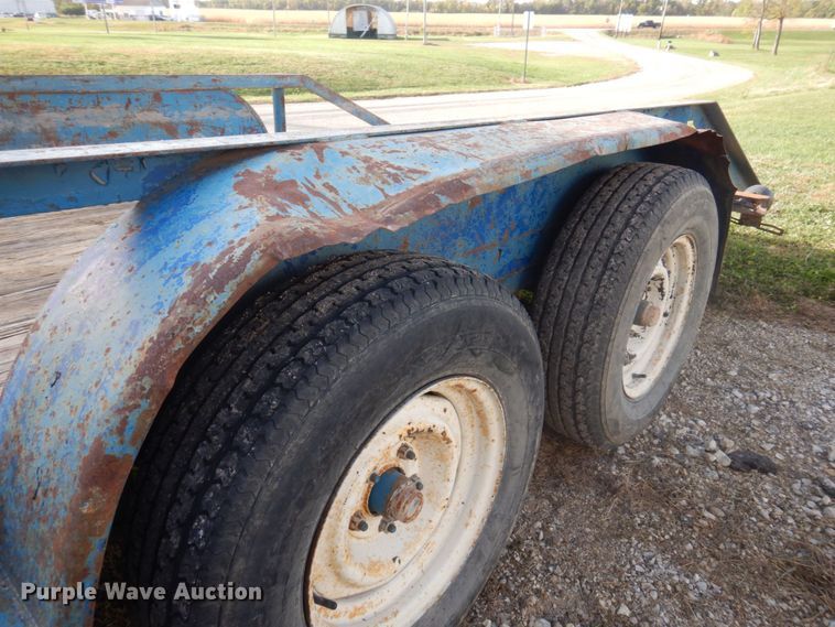 image for item MW9306 1994 Shop built  utility trailer