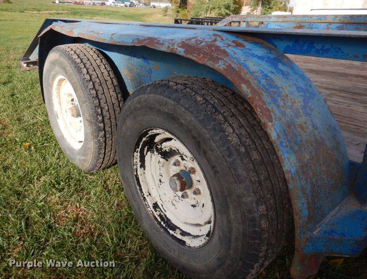 image for item MW9306 1994 Shop built  utility trailer