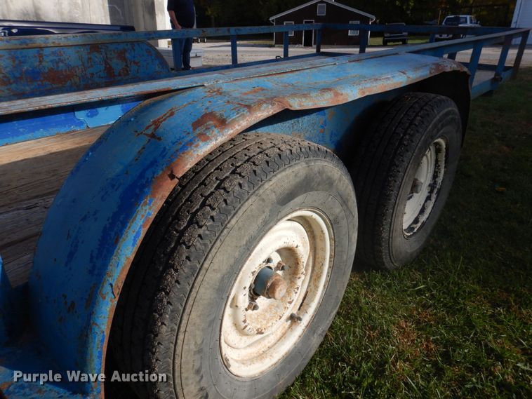 image for item MW9306 1994 Shop built  utility trailer