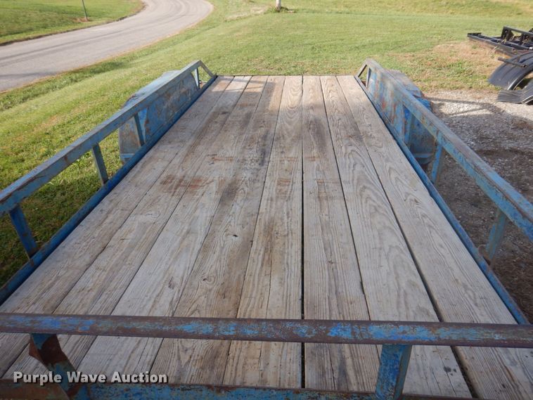 image for item MW9306 1994 Shop built  utility trailer