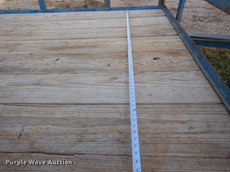 image for item MW9306 1994 Shop built  utility trailer