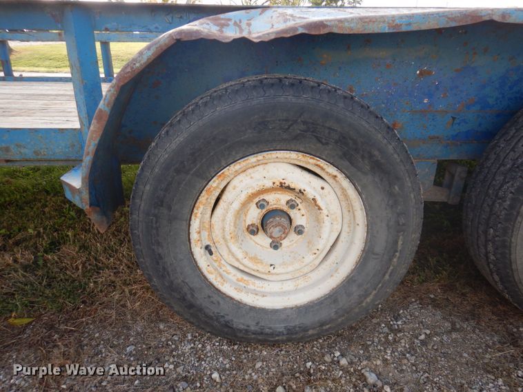 image for item MW9306 1994 Shop built  utility trailer