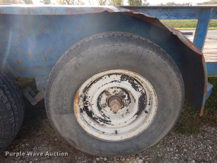 image for item MW9306 1994 Shop built  utility trailer