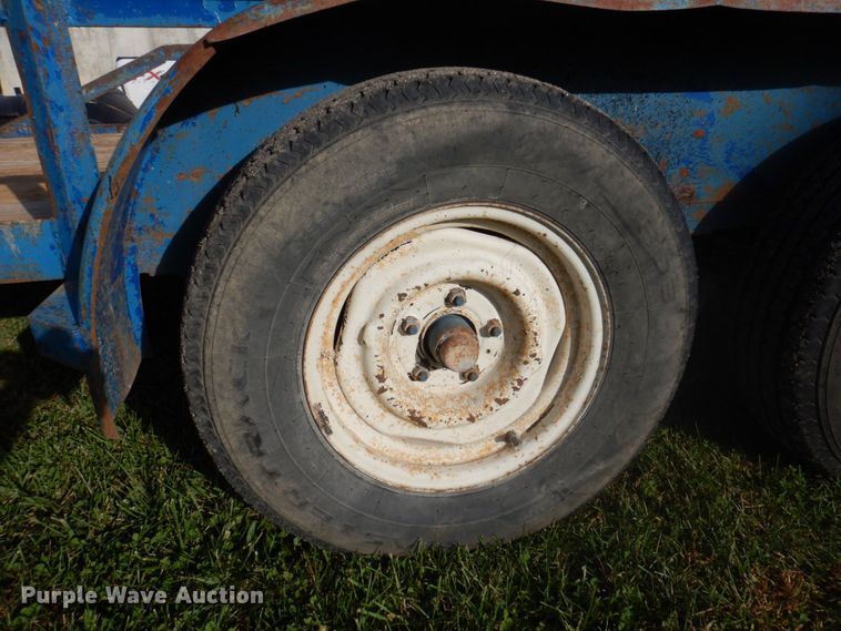 image for item MW9306 1994 Shop built  utility trailer