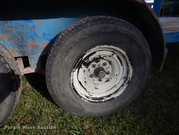 image for item MW9306 1994 Shop built  utility trailer