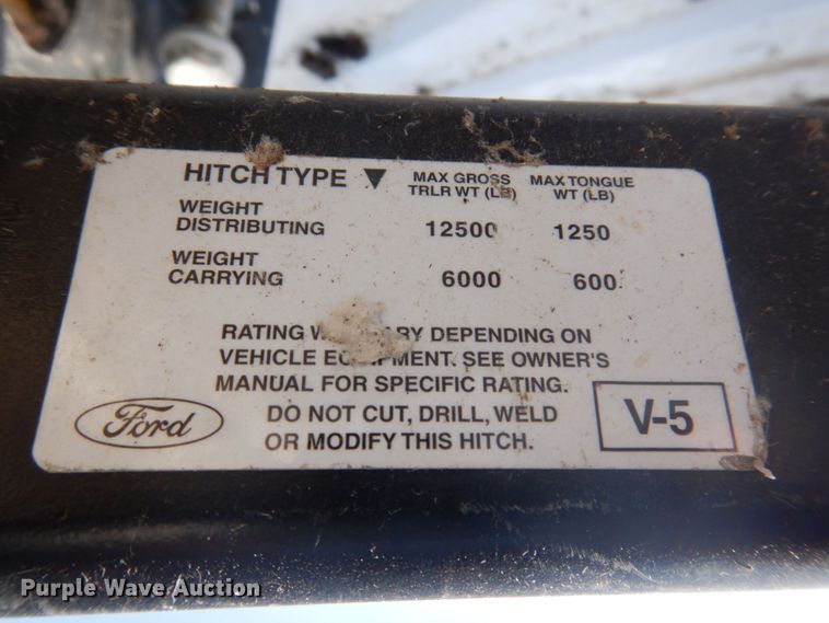 image for item MW9307 2016 Ford F250  pickup truck bed