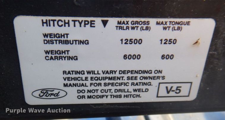 image for item MW9308 2012 Ford F250  pickup truck bed