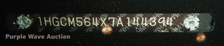 image for item DI6774 2007 Honda Accord LX