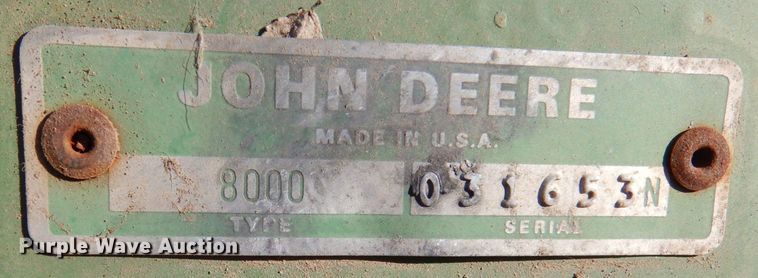 image for item DK7282 John Deere 8300  grain drill