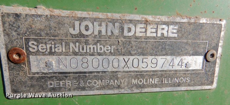 image for item DK7284 John Deere 8300  grain drill