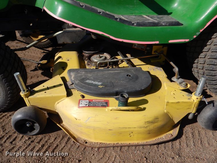 image for item DK7288 John Deere X320  lawn mower