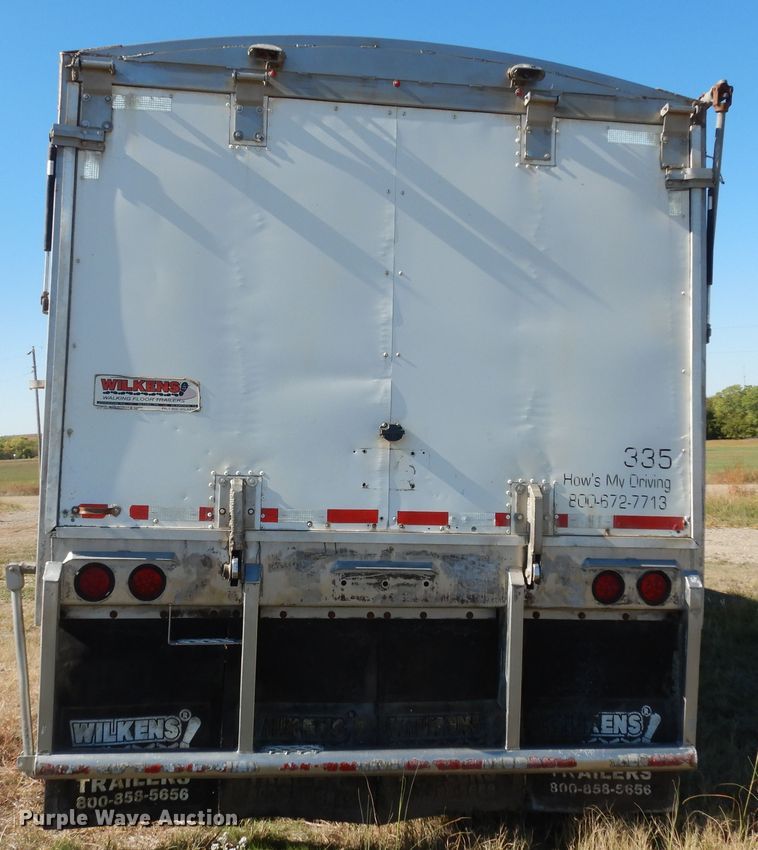 image for item DM3208 2014 Wilkens OF2WA22BCFSTU  walking floor trailer