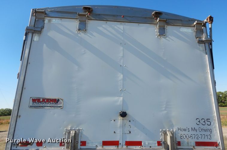 image for item DM3208 2014 Wilkens OF2WA22BCFSTU  walking floor trailer