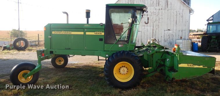 image for item DM3210 2007 John Deere 4995  windrower