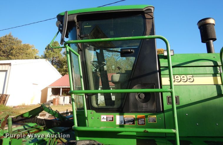 image for item DM3210 2007 John Deere 4995  windrower