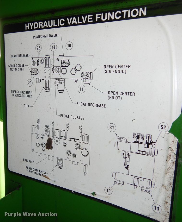 image for item DM3210 2007 John Deere 4995  windrower