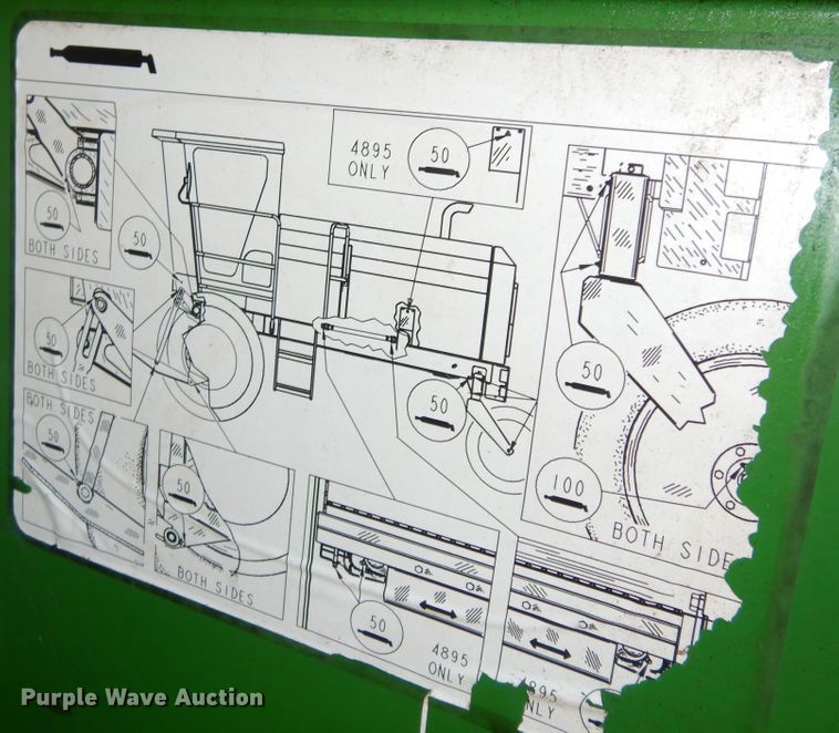 image for item DM3210 2007 John Deere 4995  windrower