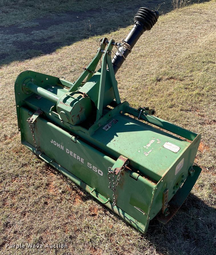 image for item DN4497 John Deere 550  rototiller