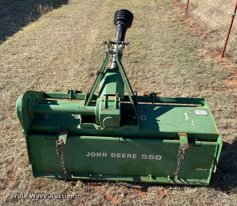 image for item DN4497 John Deere 550  rototiller