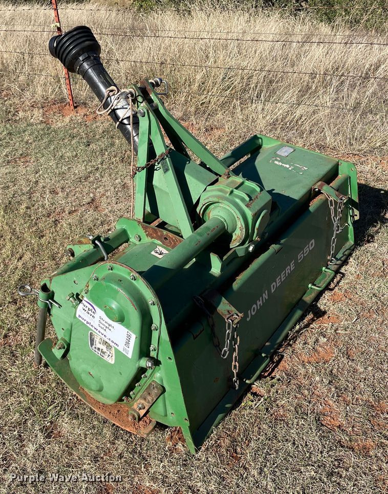image for item DN4497 John Deere 550  rototiller
