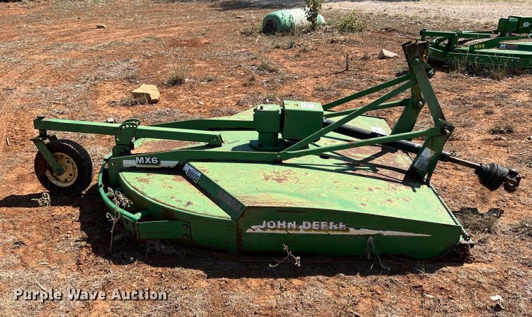 image for item DO8774 John Deere MX6  rotary mower