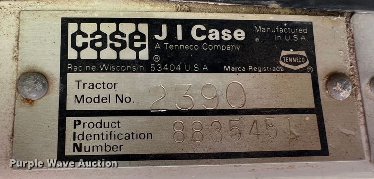 image for item DO8807 1978 Case 2390  tractor