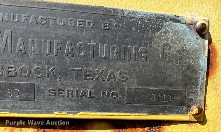 image for item DO8814 Johnson 80  elevating scraper