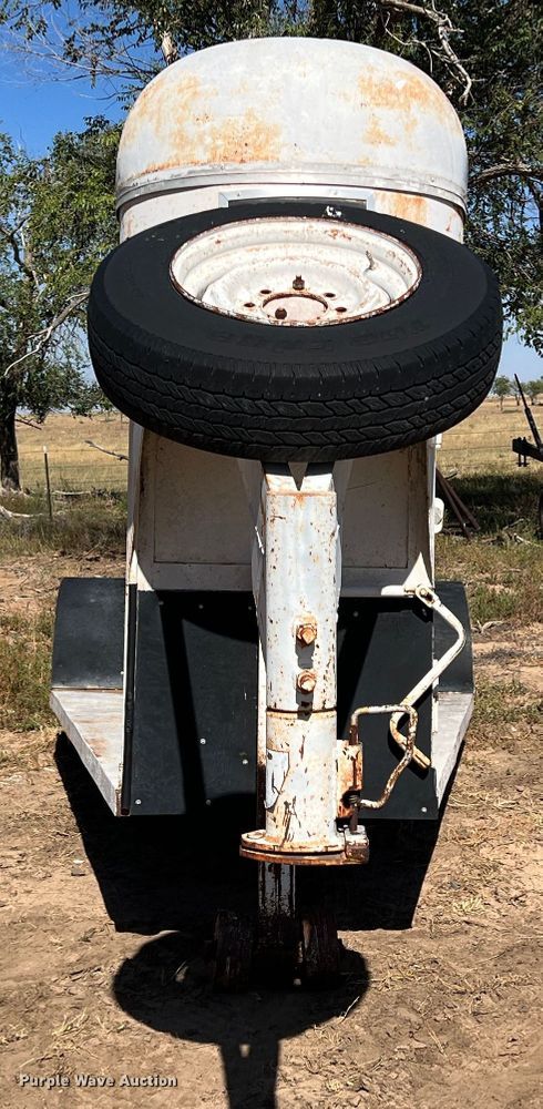 image for item DO8815 Shop built  livestock trailer