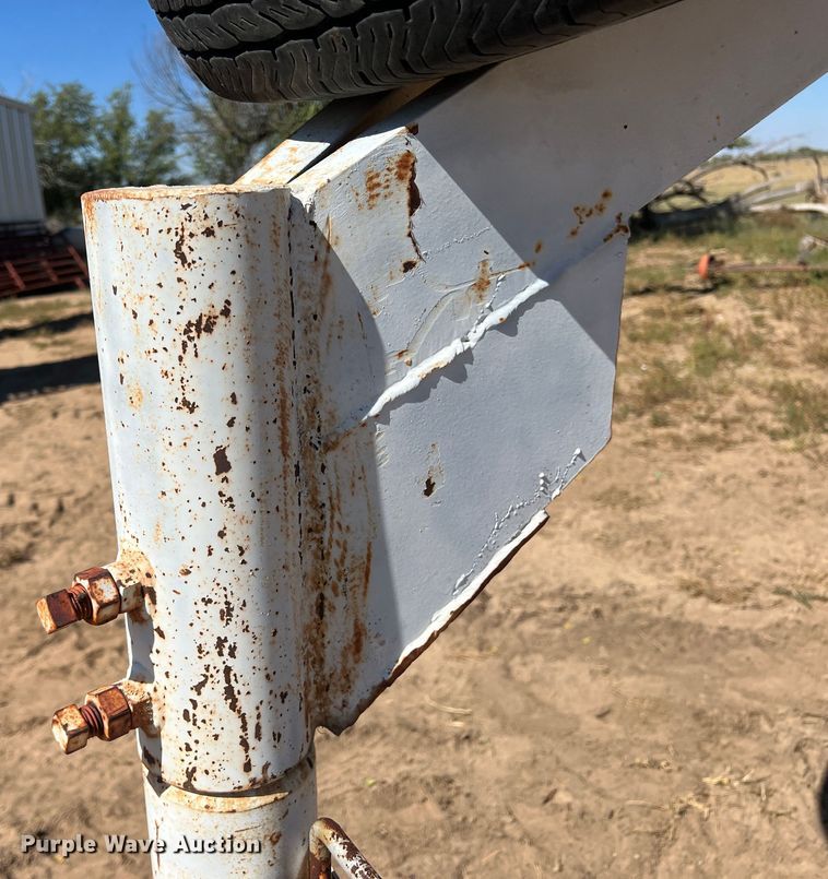 image for item DO8815 Shop built  livestock trailer