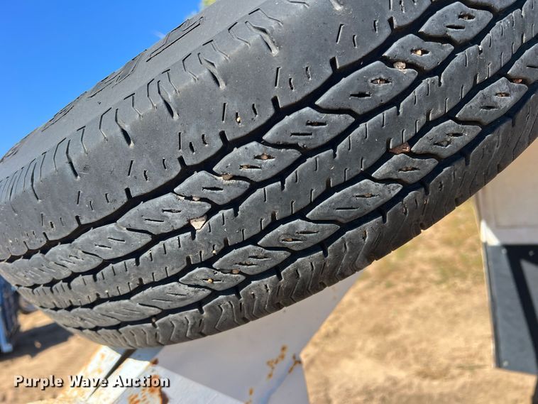 image for item DO8815 Shop built  livestock trailer