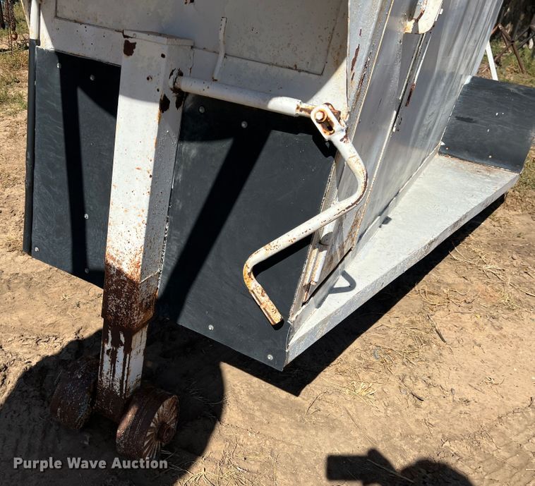 image for item DO8815 Shop built  livestock trailer