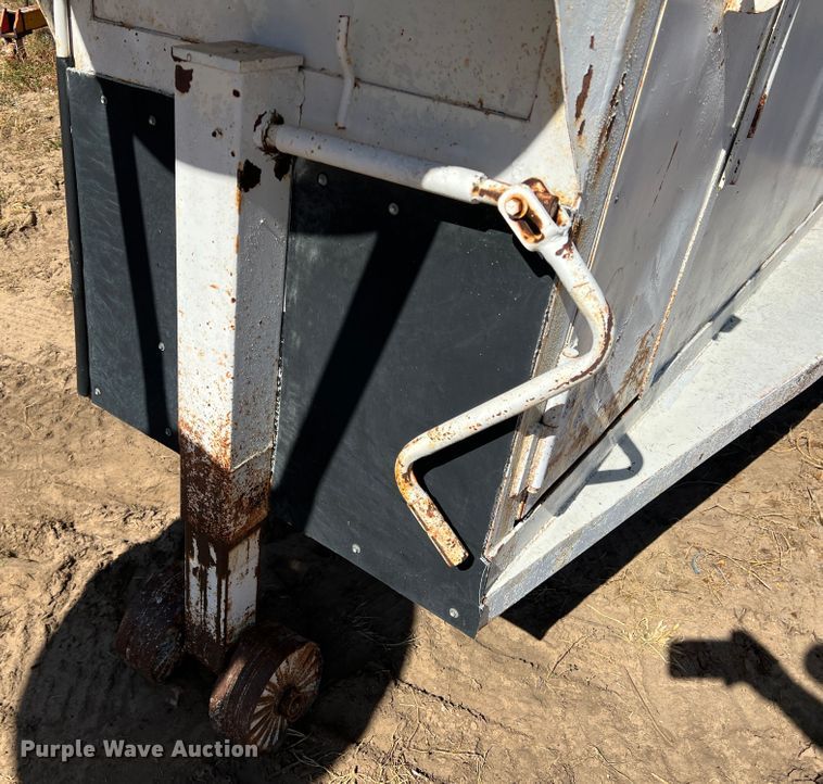 image for item DO8815 Shop built  livestock trailer