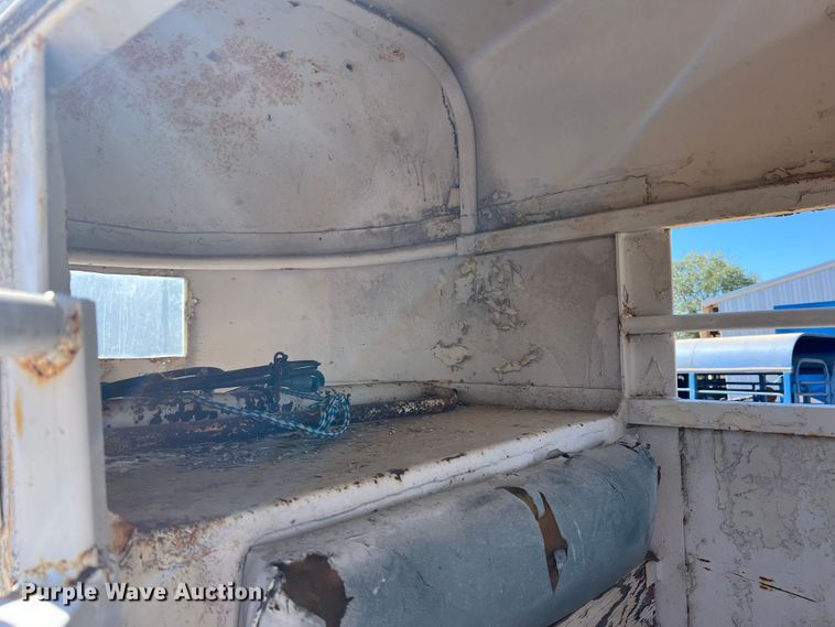 image for item DO8815 Shop built  livestock trailer