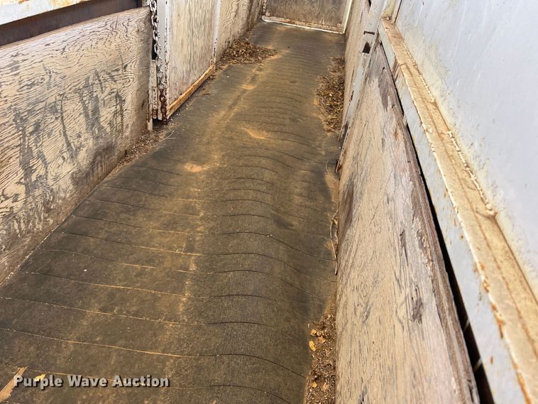 image for item DO8815 Shop built  livestock trailer