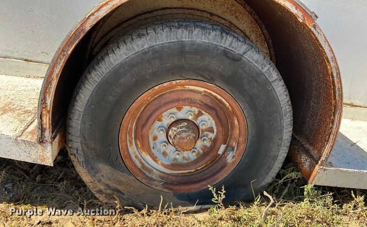 image for item DO8815 Shop built  livestock trailer