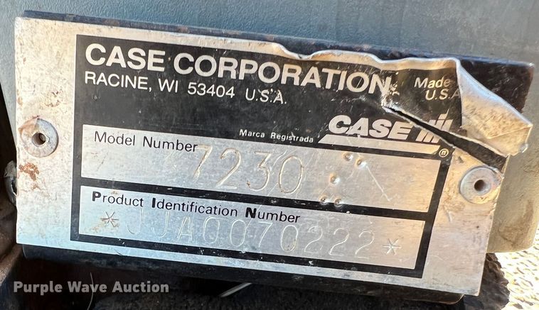 image for item DO8821 1996 Case 7230  MFWD tractor