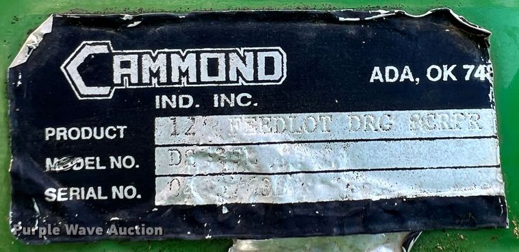 image for item DO8826 Cammond  box blade