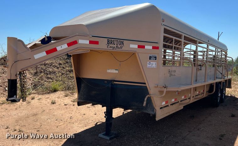 image for item DO8827 2012 Bruton  livestock trailer