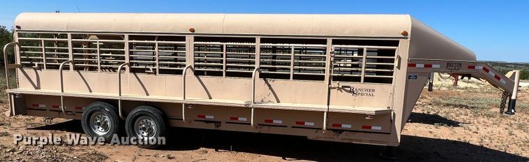 image for item DO8827 2012 Bruton  livestock trailer