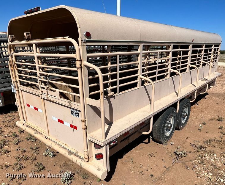 image for item DO8827 2012 Bruton  livestock trailer
