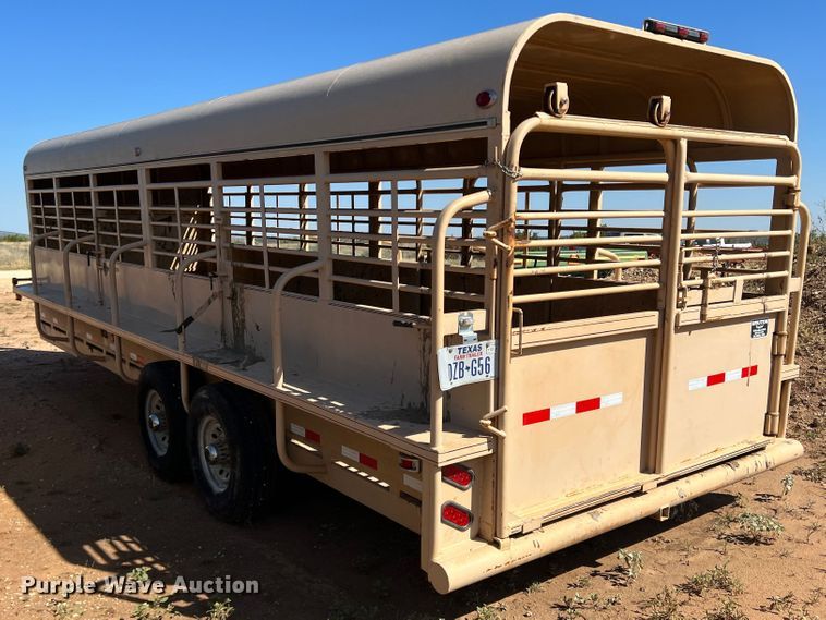 image for item DO8827 2012 Bruton  livestock trailer