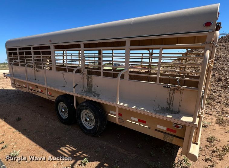 image for item DO8827 2012 Bruton  livestock trailer